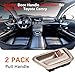 FAERSI 2Pcs Inside Interior Door Handle Front Rear Driver & Passenger Side Replacement for 1997 1998 1999 2000 2001 Toyota Camry Beige/Tan