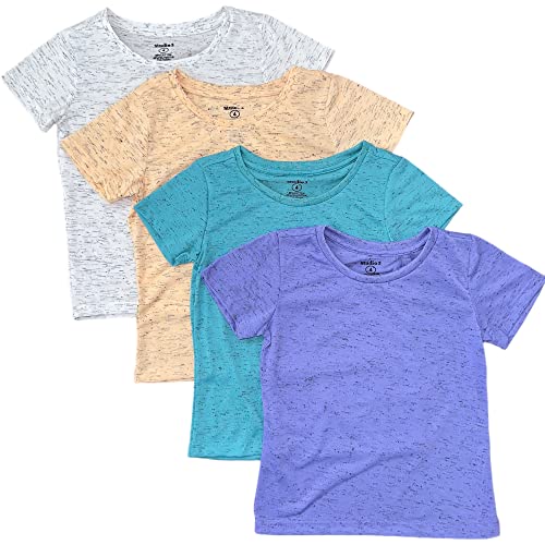 Image of Studio 3 Girls' Four-Pack Assorted Color T-Shirts
