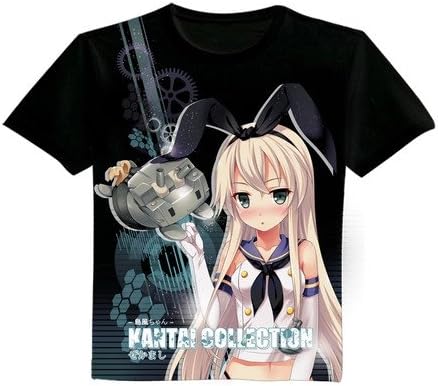 Amazon Co Jp 艦隊これくしょんコスプレ 島風 アニメ応援tシャツ アニメ 漫画の週辺 男女通用 コスプレ アニメ半袖tシャツdk163h0h0h5 ホビー