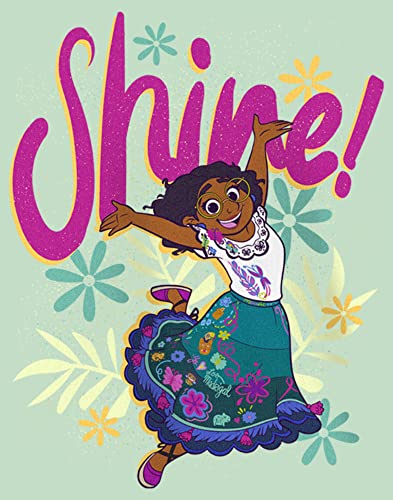 Disney Little, Big Encanto Shine Girls Short Sleeve Tee Shirt2