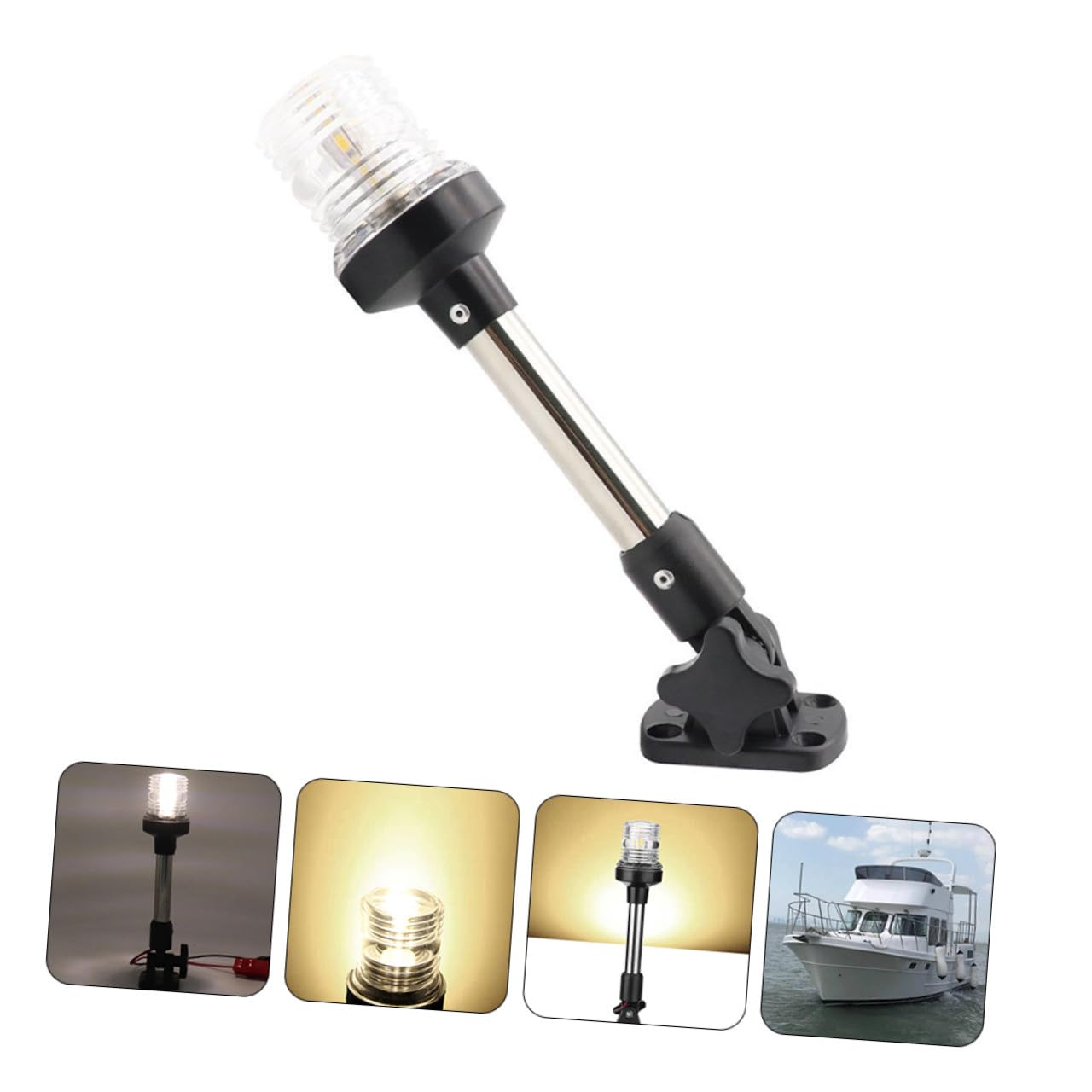Homoyoyo Luce di Navigazione LED 12v Dc 360° per Yacht e Barca