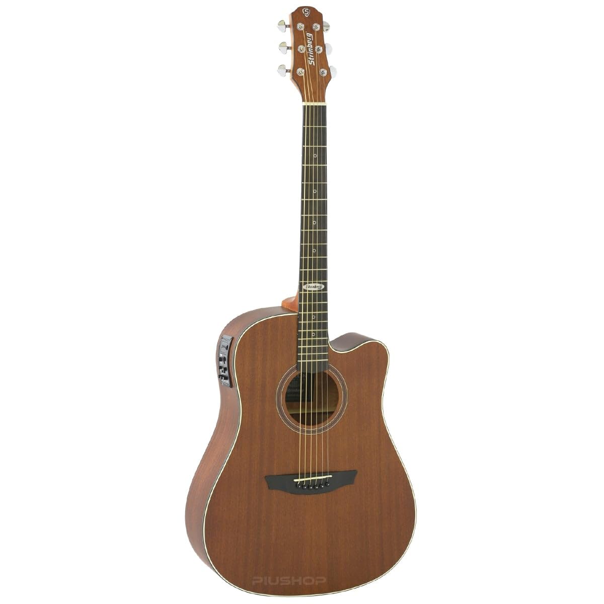 Violão Strinberg SD200C Mgs Folk Eletroacústico Mogno Fosco