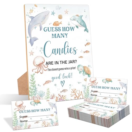 Under The Sea Guess How Many Candies Are In The