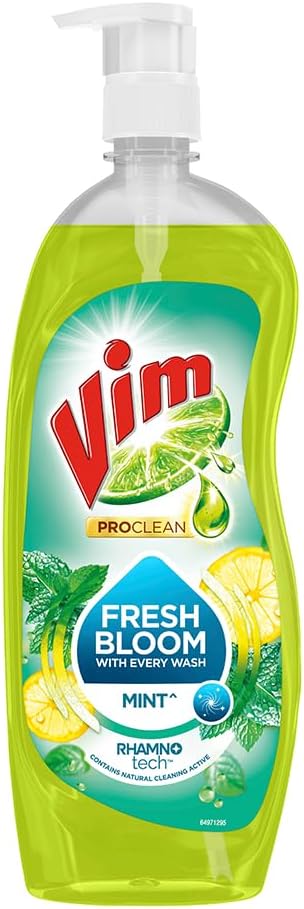 Hemir Vim Dishwash Anti Smell Liquid, Pudina, 750 ml (VIMV100)