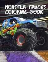 Monster Truck Coloring Book : : Monster Truck Coloring Book for Kids 1654114618 Book Cover