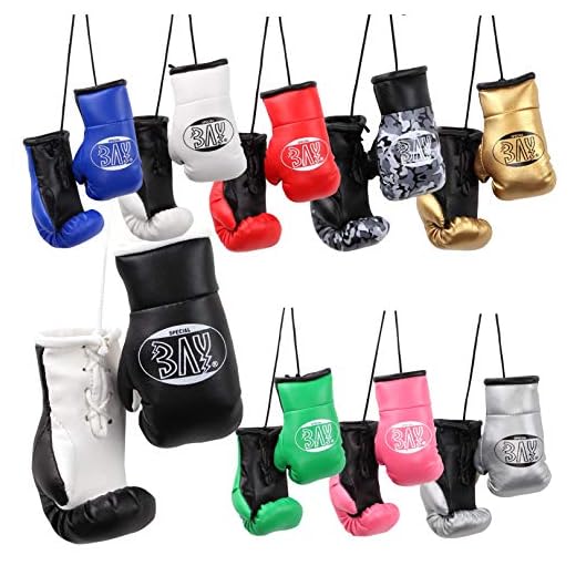 BAY® Mini Boxhandschuhe Paar schwarz