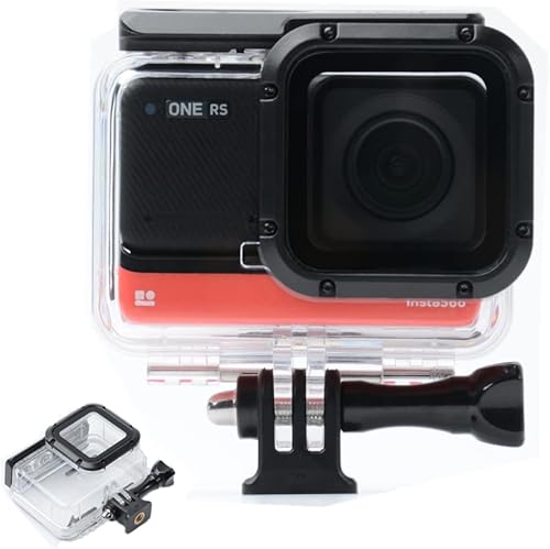 Funda impermeable de 196.9ft para Insta 360 One RS 4K protectora de buceo submarino cubierta de carcasa