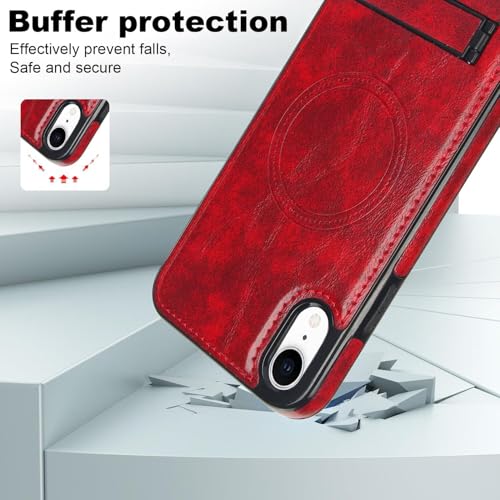 Coque iPhone XR portefeuille avec MagSafe intégré étui antichoc