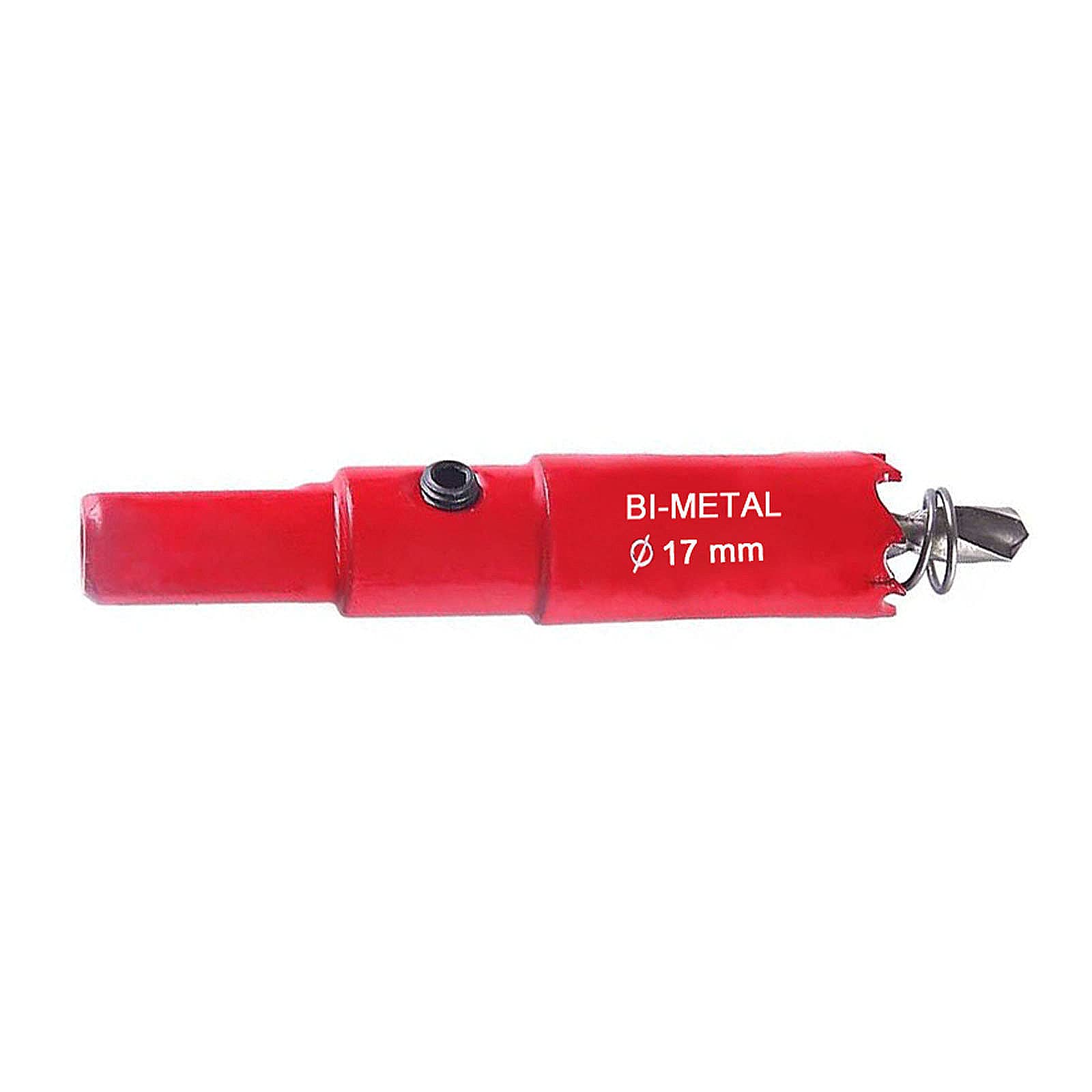 SagaSave 17MM Sega a tazza bimetallica HSS con foratrice a foro, taglierina per fori in acciaio inox, metallo, legno, plastica, cartongesso, fibra di legno, 1 pezzo