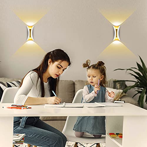 KAWELL 10W Creative Modern Wall Light LED Wall Wash Lights Waterproof IP65 Aluminum Wall Lamp LED Indoor Outdoor for Bedroom Living Room Bathroom Entrance Stairs Porch Corridor - Image 3