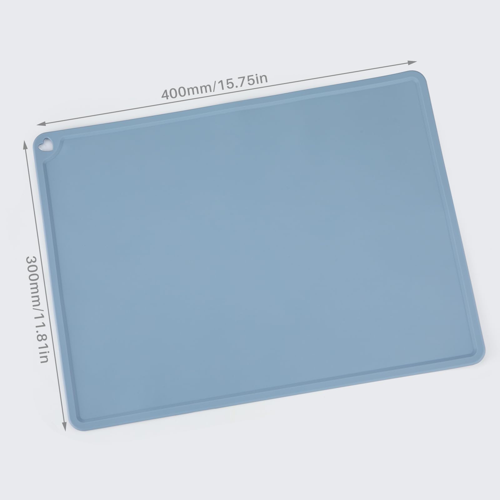 ELEGOO Mata silikonowa 400 x 300 mm, silikonowa mata, akcesoria do czyszczenia lub przenoszenia żywicy, chroni powierzchnię roboczą Marsa, Saturna, Photon SLA LCD DLP żywica 3D