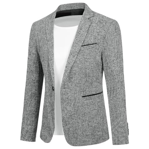 Allthemen Slim Fit Casual Blazer Jacket Cover