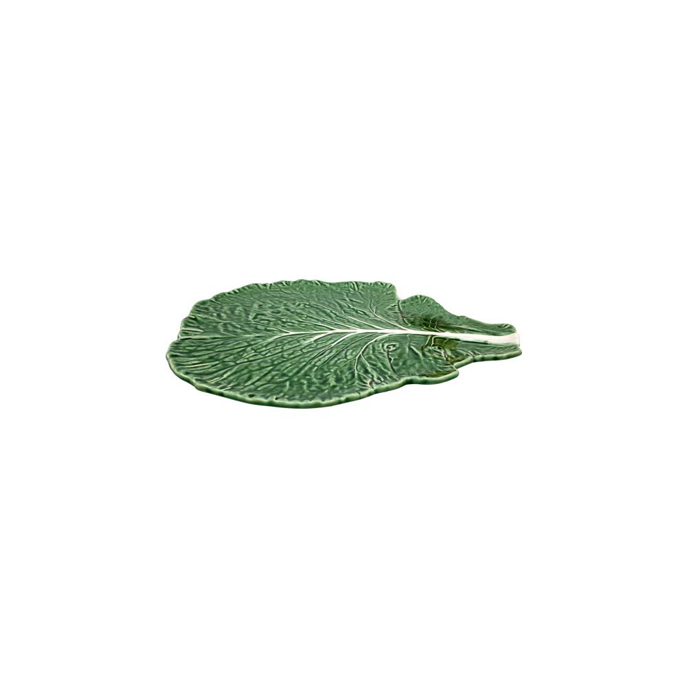 Plateau à fromage Bordallo Pinheiro grand plat de service chou 39,5 cm