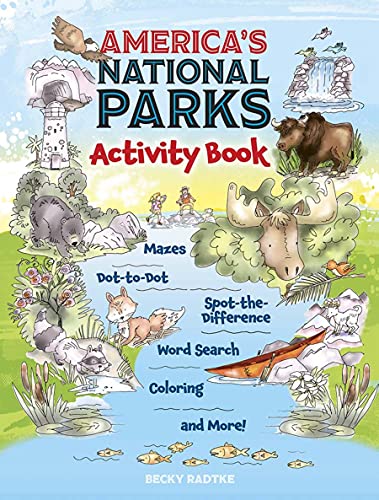 America's National Parks Activity Book (Dover Kids Activity Books: Nature) image 2