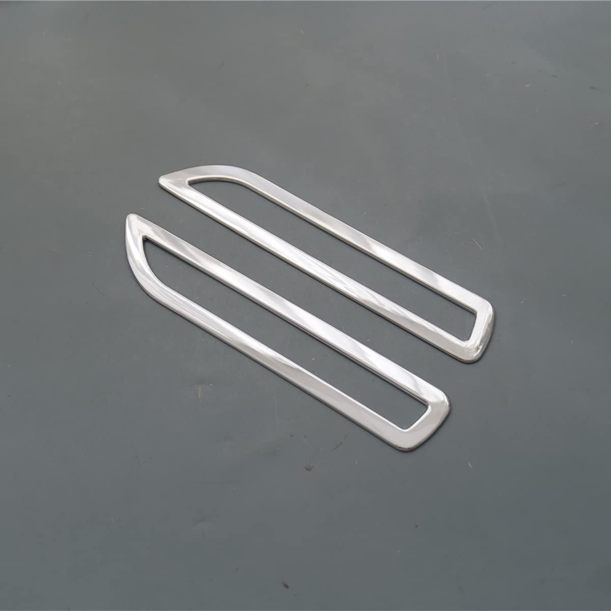 Ziwen New Chrome Rear Wheel Side Turn Signal Light Cover Trim for Lincoln MKZ 2014-2020