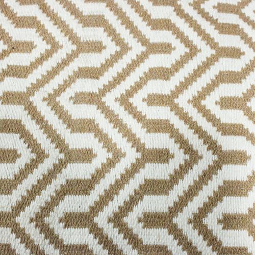 Image of STITCHNEST 'Nomad Weave Collection' Jacquard Table Runner 13x72 Inches| Tassel Finish | Modern Dining Table Decor