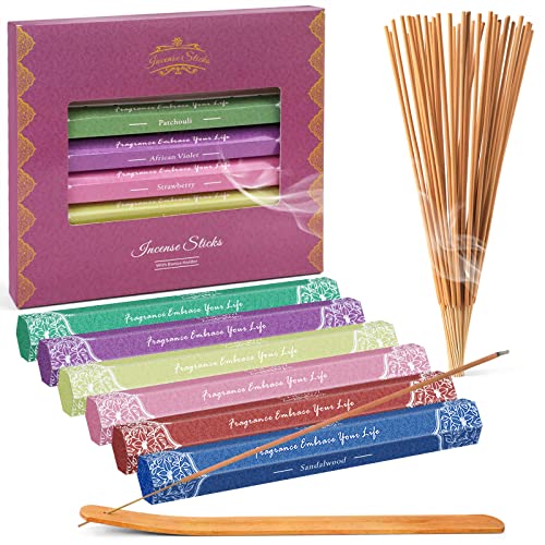 LASENTEUR Premium Incense Sticks Variety Pack -...