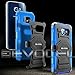 Evocel Galaxy S6 Edge Case, [New Generation] Dual Layer Rugged Holster Case with Kickstand & Belt Clip for Samsung Galaxy S6 Edge SM-G925 (Does NOT fit S6 Edge Plus - S6 Edge only), Blue