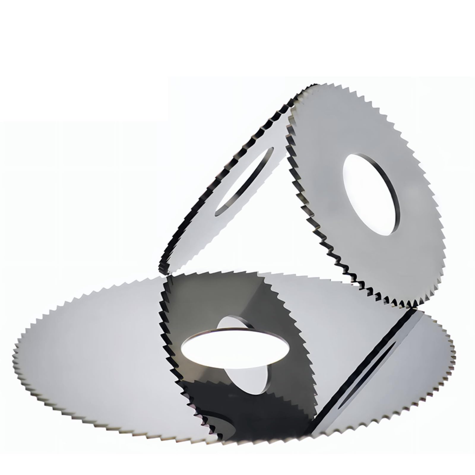 Brzeszczot do cięcia metalu 1PC brzeszczot do frezowania kołowego tarcza tnąca narzędzie CNC obróbka rowków węglik wolframu średnica stali 40 50 60(16mm-d6,Metal Cutting-0.4mm)