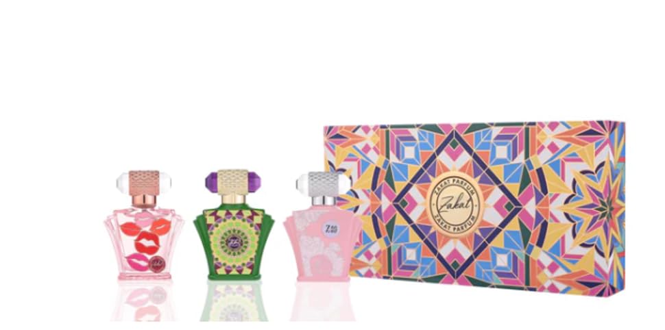 Zakat travel set x 3 pieces pink Z19, Z25, Z40 (30ml each) Eau de parfum