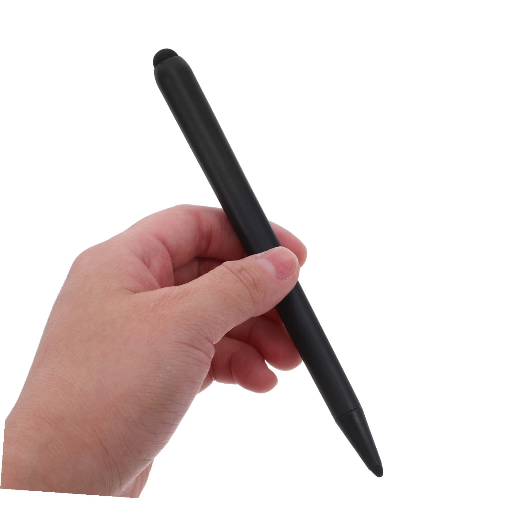 NUOBESTY Lot de 2 Stylets Universels pour Écran Tactile, Stylet Capacitif à Double Pointe en Abs, Précis et Confortable pour Tableau Blanc et Réunions