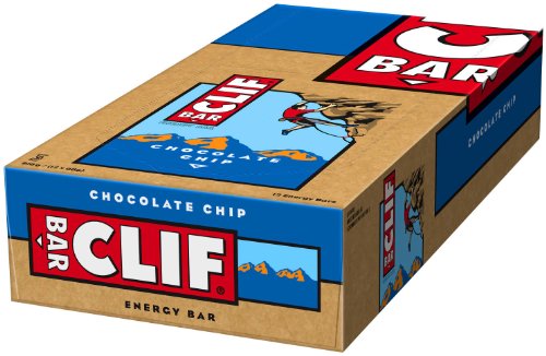 CLIF BAR Boîte x 12 Barres Pépites de Chocolat 68 g