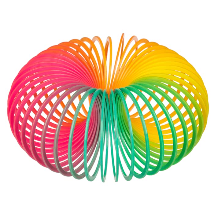 Rainbow Spring, diamètre env. 7,4 cm-Couleurs Jouet Magique Enfants à partir de 3 Ans, Spirale Arc-en-Ciel Multicolore, - Jeux - Jouets