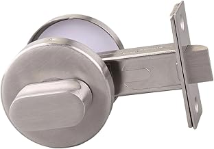 Corrosion Resistant Toilet with Occupancy Sign for Commercial Bathroom Door Locker Rust Proof Keyless Entry Toilet Rests