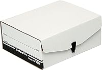 Vista 3 de Binder-Pak Storage File, 9-1/8 quot;x11-3/8 quot;x4-3/4 quot, White/Blue