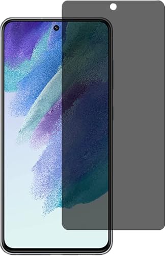 VIESUP Protector de pantalla antiespía para Galaxy S21 FE 5G (2022), vidrio templado, 2 unidades, fácil de instalar, protector de pantalla de vidrio