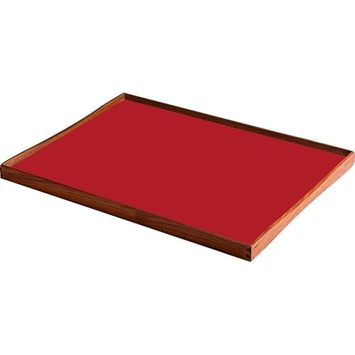 Architectmade | Finn Juhl | Reversible Turning Tray | Serving Table | Large Red/Black
