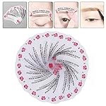 24 PCS Eyebrow Shaping Stencils, Kalolary Eyebrow Grooming Stencil Kit Shaping Templates DIY Tools for Eyebrows Shaping - Image 4