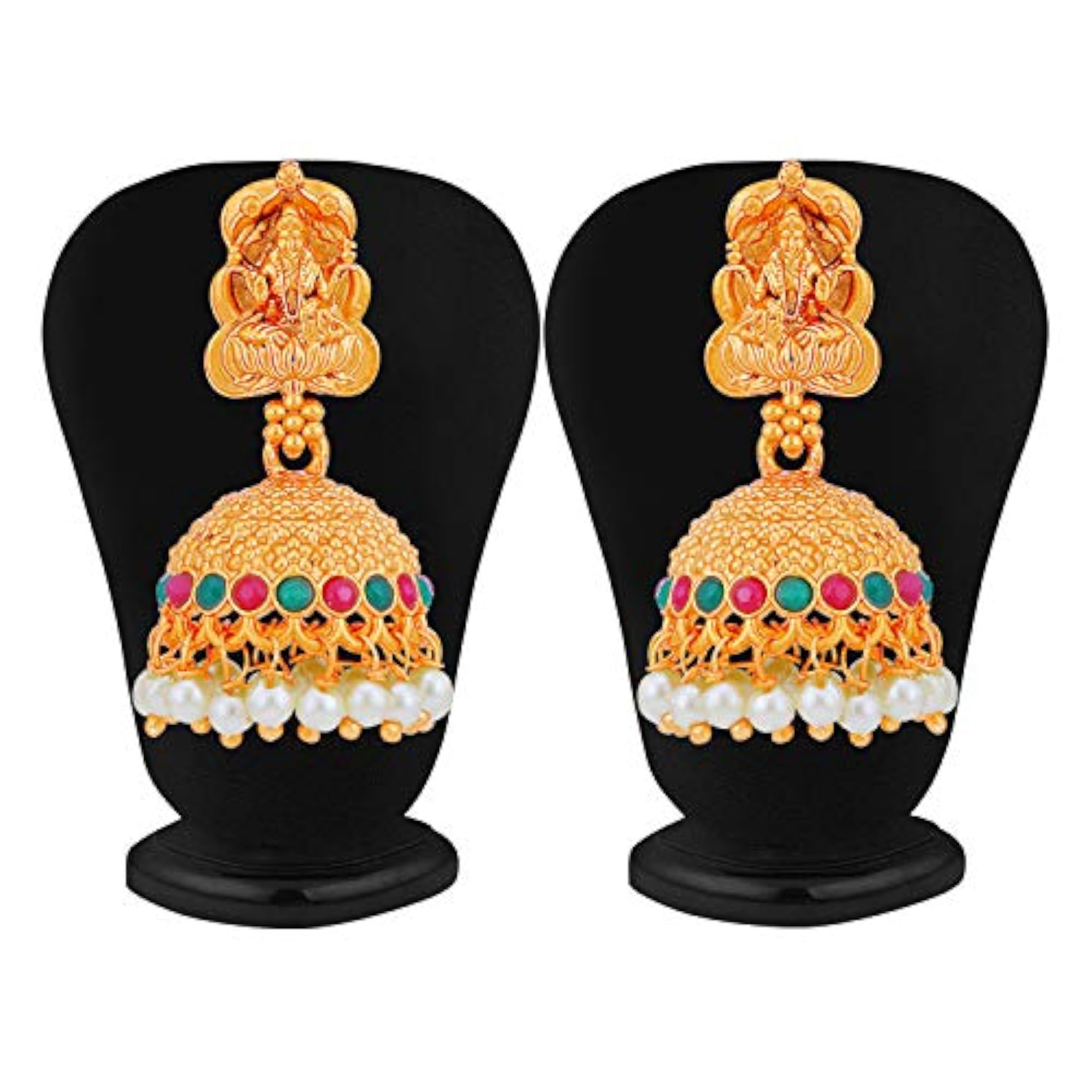 Goddess Laxmi Choker Necklace Set (SKR61671)