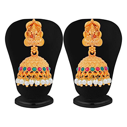 Goddess Laxmi Choker Necklace Set (SKR61671)