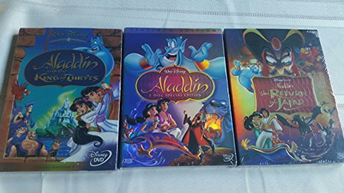 Aladdin Trilogie - Aladdin + Le retour de Jafar + Aladdin et le