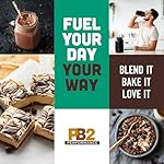 PB2 Performance Peanut Plant Based Vegan Protein Powder | 20g Complete Protein, No Added Sugar, Prebiotic Fiber | Dairy Free, Certified Vegan, Non-GMO, and Gluten Free [Peanut with Dutch Cocoa, 2lb] - Image 5