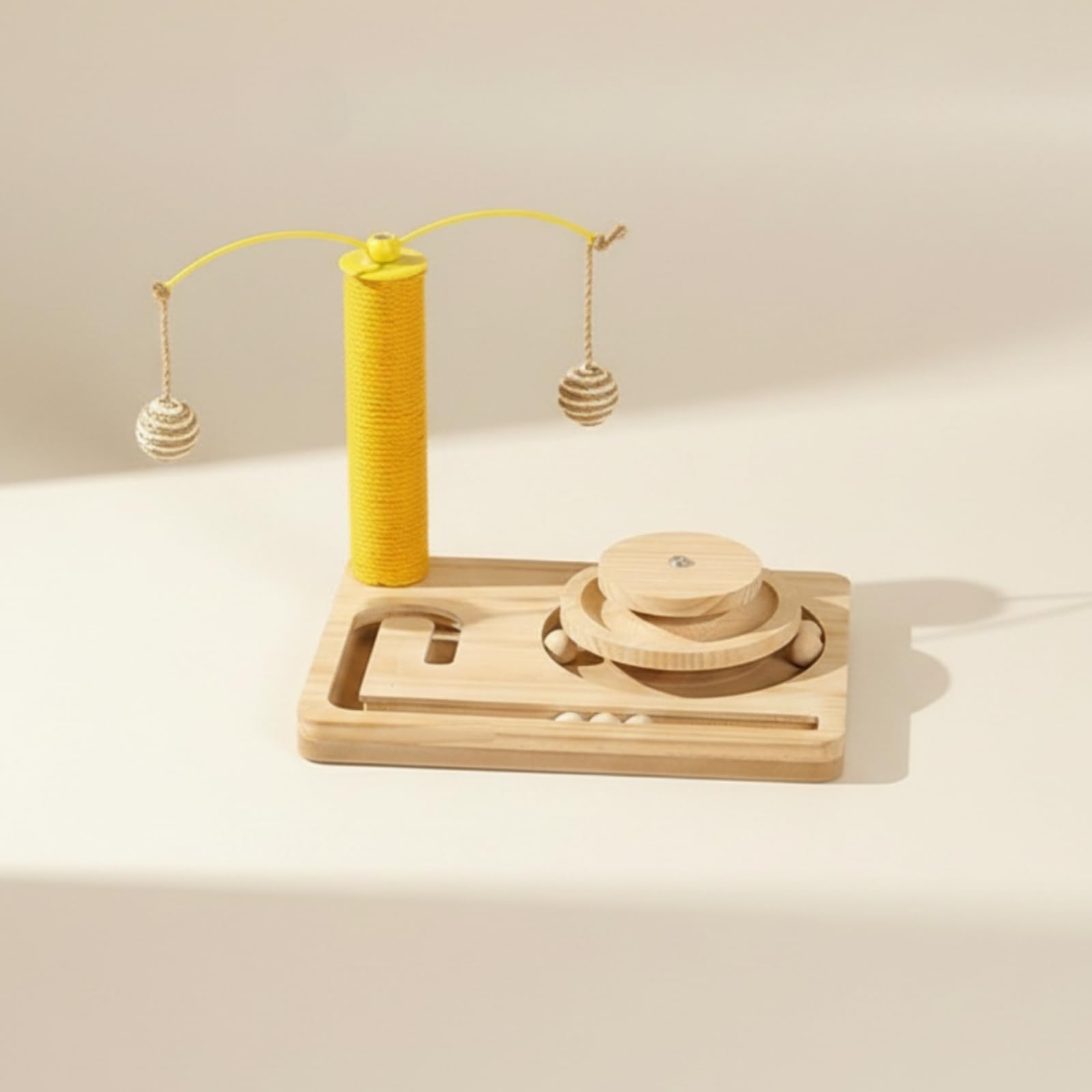 Stabil Katzenspielzeug mit Spielbällen