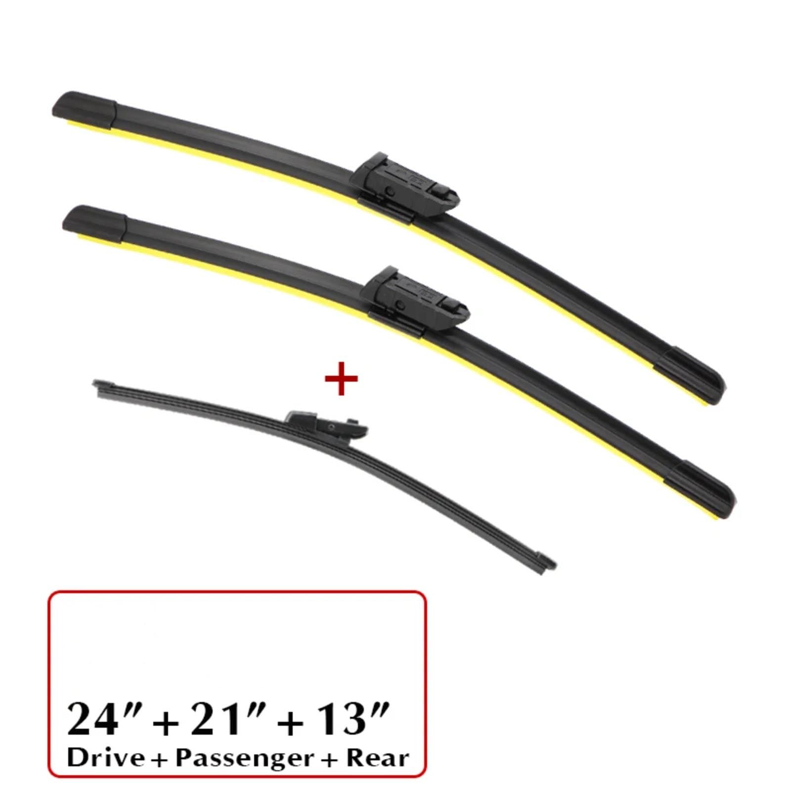 Tergicristalli Lame Set Spazzole Tergicristallo Anteriori Posteriori Compatibile Con Skoda Per Kodiaq 2016 2017 2018 2019 2020 Parabrezza Per Auto