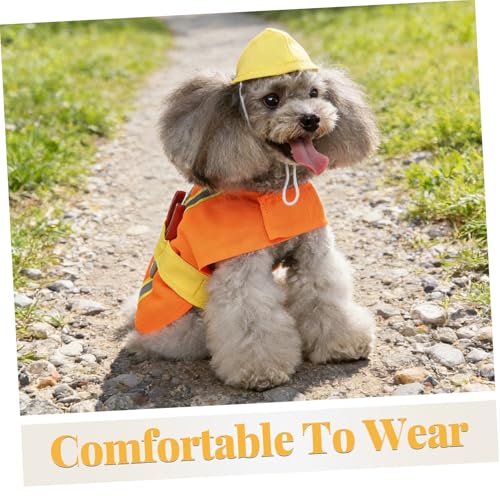 Disfraz adorables para perros XL naranja miniatura 3