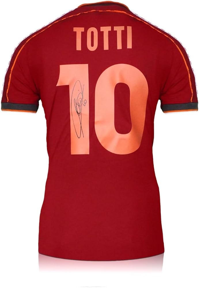 Amazon.com: Exclusive Memorabilia Francesco Totti Signed Roma 1998