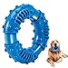 Juguete para duradero mordedores para perros:Se ajusta a la naturaleza del perro,adecuado para perros pequeños y medianos,Caucho Natural,Azul