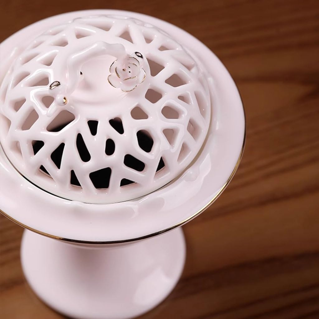 CHICKEN Cascada De Incienso Horno De Aromaterapia Zen Creativo, Horno De Incienso De Disco De Sándalo For Interiores, Té Casero, Adornos Simples For Horno De Incienso Quemador De Incienso De Reflujo