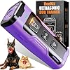 HeeNzz Dog Bark Deterrent Devices for Own or Neighbor's Dog Ultrasonic Dog Training Device Safe & Effective Portable Anti Barking Device for Dogs Indoor Outdoor Use Purple