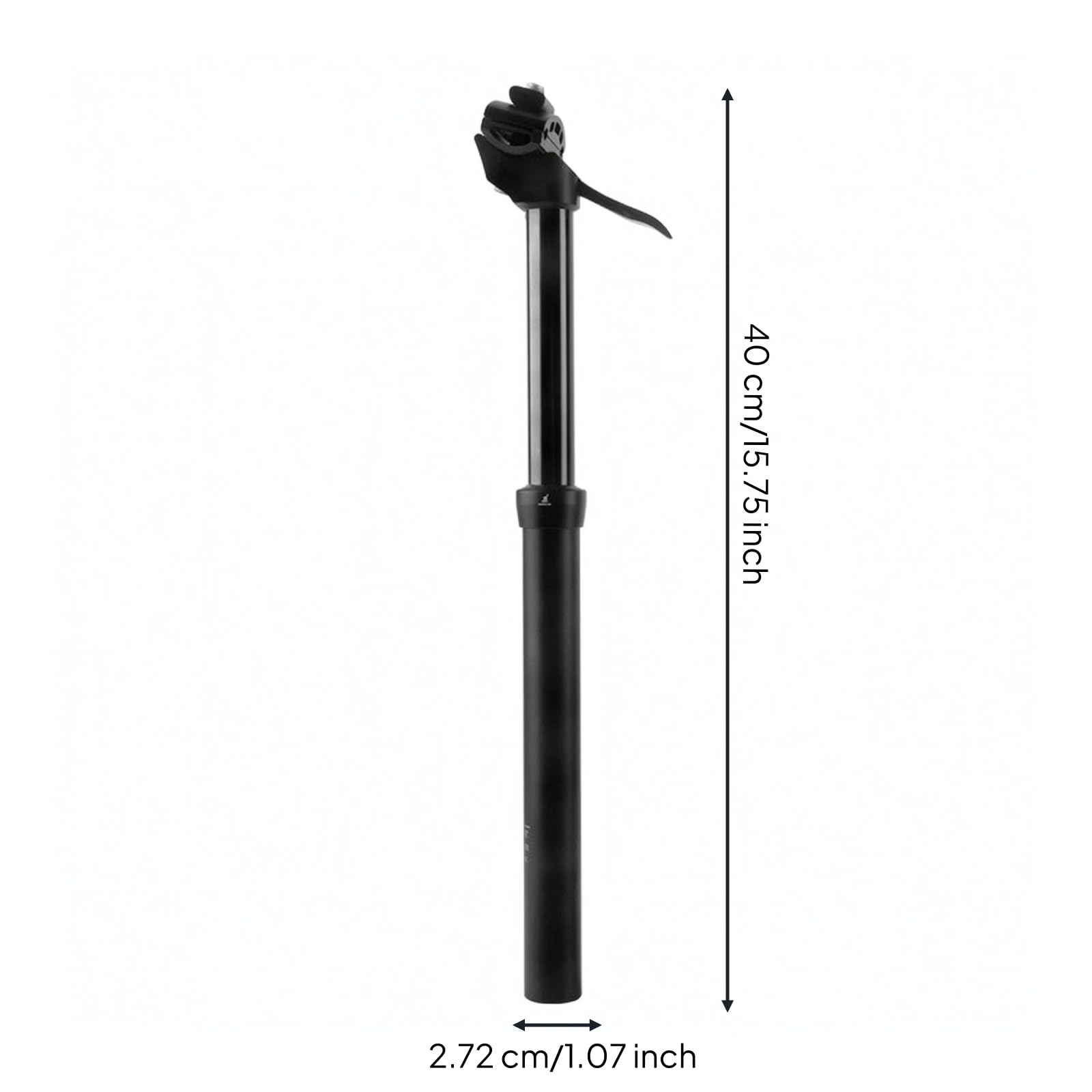 Reggisella Telescopico Bici Reggisella Dropper Manuale Sella Tubo Sella Leva Laterale Regolazione Fluida Struttura a
