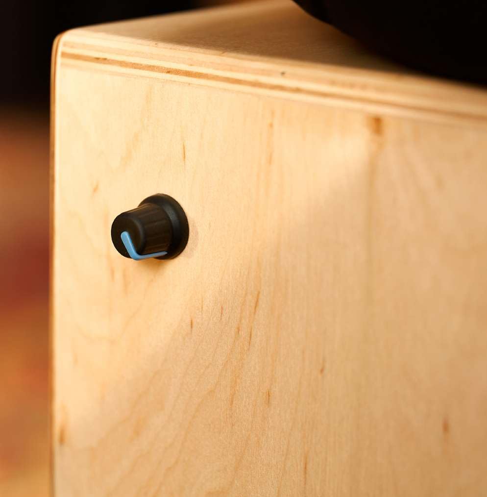 Meinl Percussion Pickup Jam Cajon - Drum Box Piccolo con Pickup per Bambini e Adulti fino a 1.50 m - Superficie di Suono in Betulla Baltica (PJC50B)
