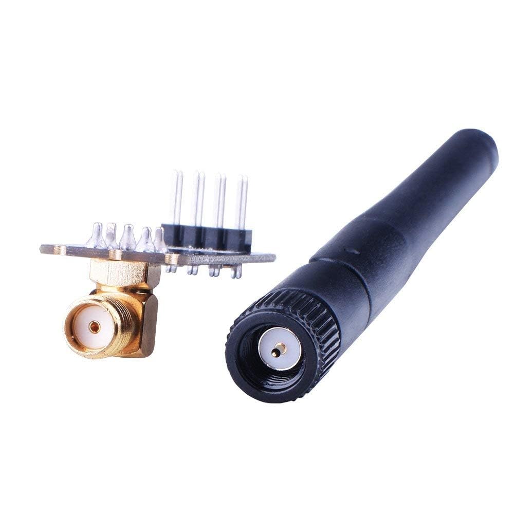 Module d'émetteur-récepteur sans Fil 3pcs 2.4G 1100m PA + LNA en Mousse Antistatique Arduino Compatible avec antenne (Module d'émetteur-récepteur sans Fil 3pcs)
