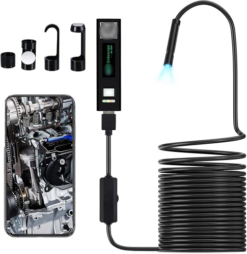 スマートフォン対応 WIFI フレキシブルスコープ WFXS09WIFI φ9.0mm ワイヤレス工業用内視鏡 3R-WFXS09WIFI-95 | スリー
