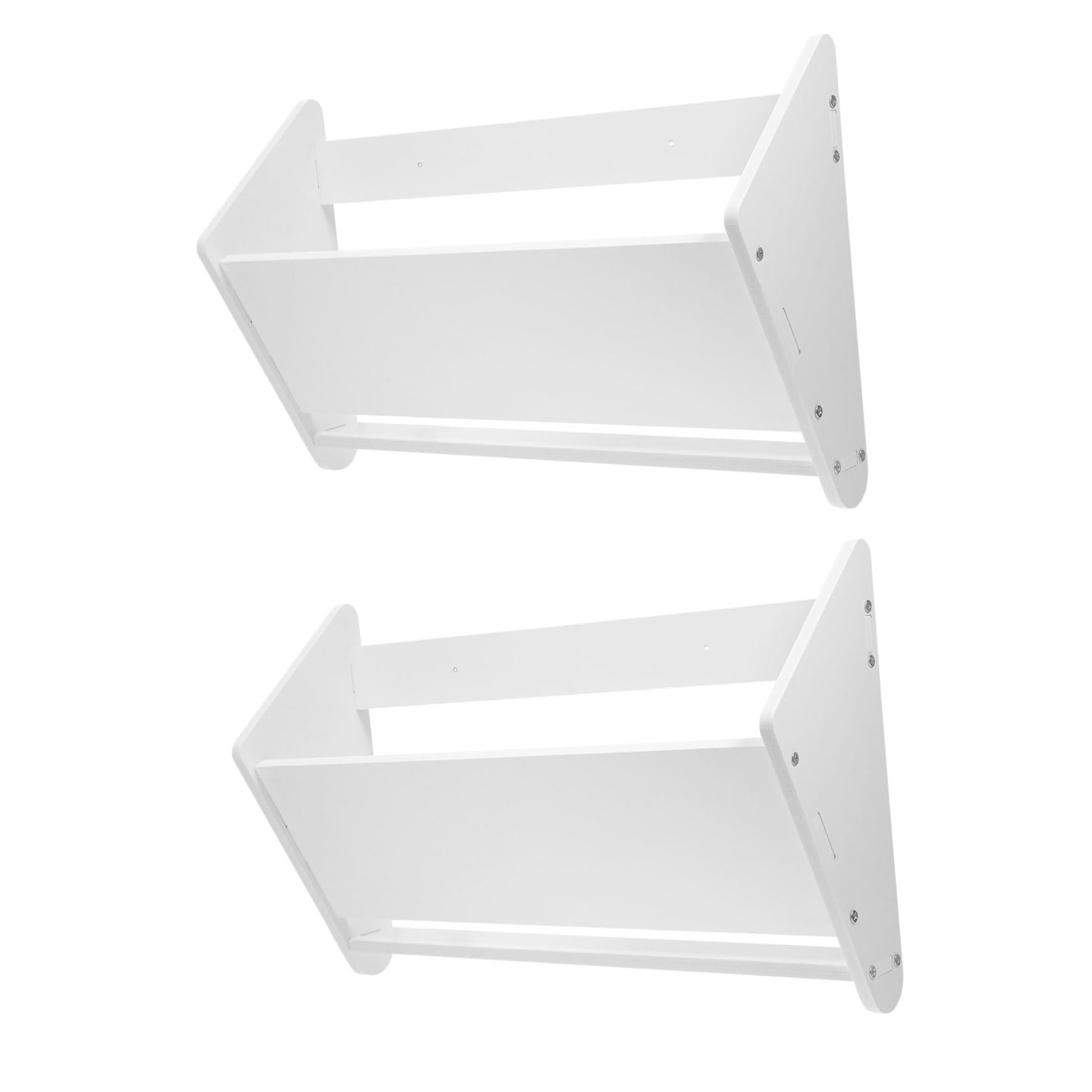 CHILDWEET 2pcs Wall Mounted Slipper Rack No Punch Simple Storage for Home Space Saving Shoe Holder Suitable for Door and Entryway Stylish Design