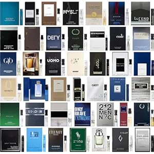 Cologne High End Designer Fragrance Sampler Set for Men – (Pack of 8 Sample Vials)