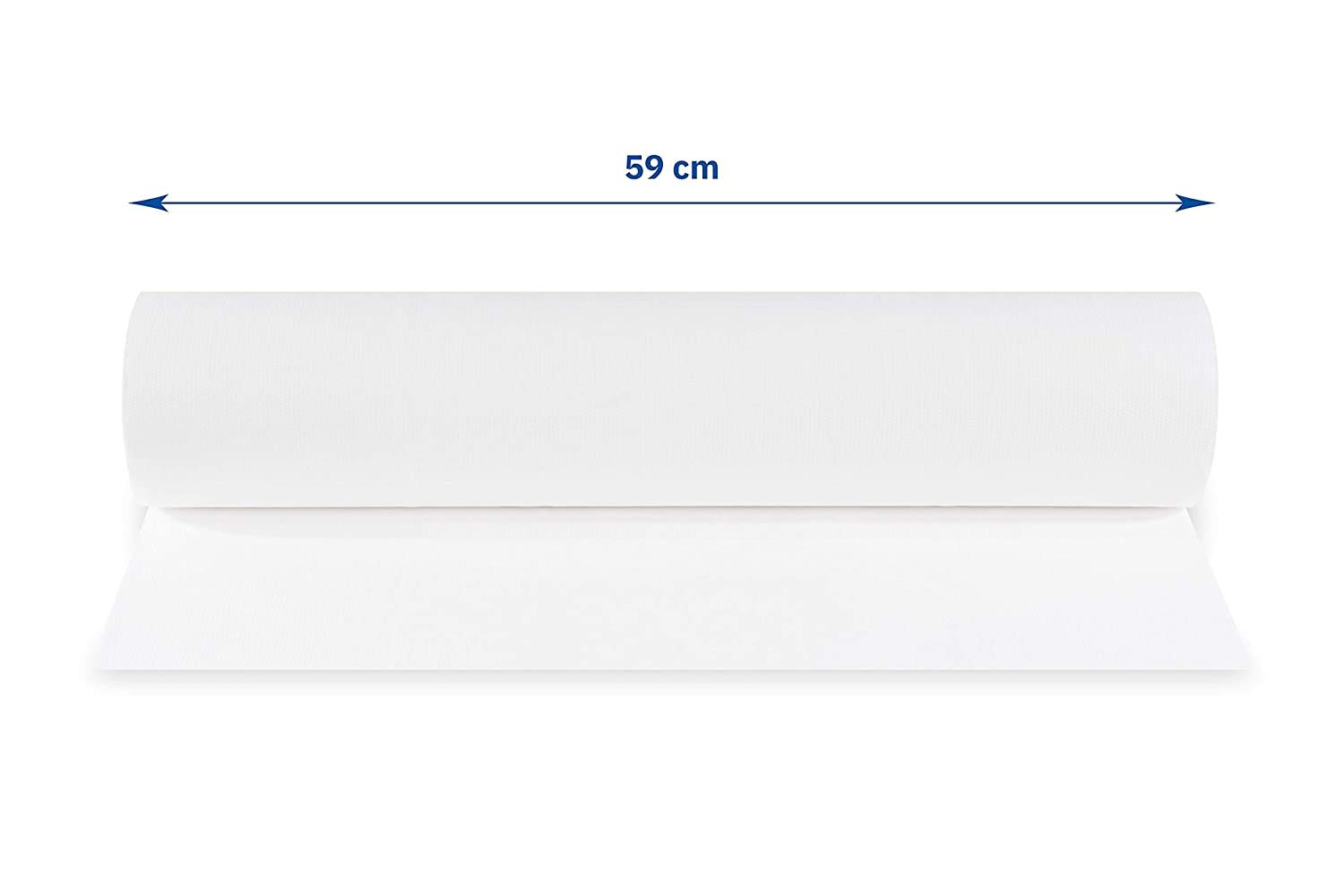 Funny Abdeckrollen aus Zellstoff 2-lagig, hochweiss, 59 cm, 1er Pack (1 x 9 Stück)